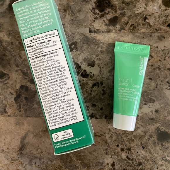 StriVectin Acne Clearing Treatment Lotion 7ml/ 0.25 fl oz- deluxe sample New - Picture 2 of 6